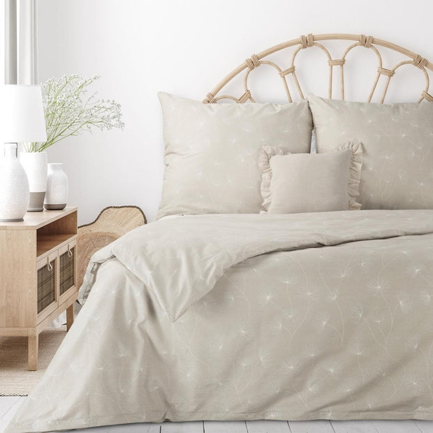 Lenjerie de pat din bumbac, Seville 2 Bej, 140 x 200 cm (1)