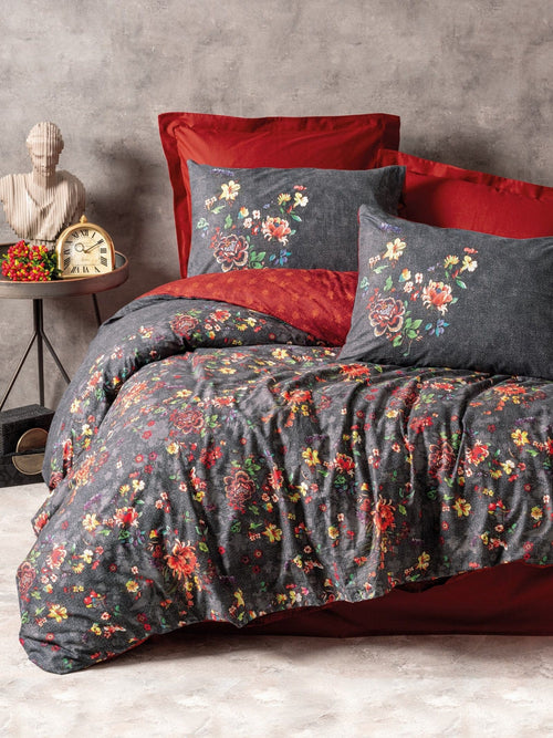 Lenjerie de pat din bumbac, Sierra Multicolor, 160 x 220 cm