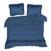 Lenjerie de pat din bumbac, Venus Bleumarin & ERFRNY-BEDLINEN-VENUS-NAVY-BLUE