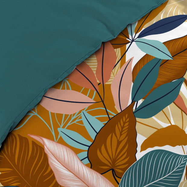 U10 Lenjerie de pat din bumbac, Yucca Multicolor, 240 x 220 cm