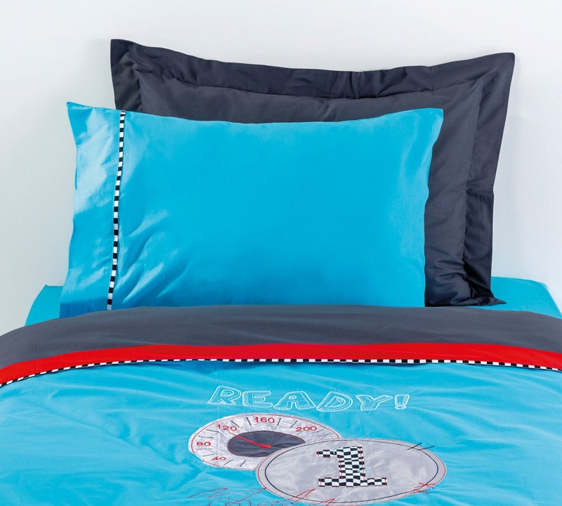 Lenjerie de pat copii Biconcept Multicolour / Blue (1)
