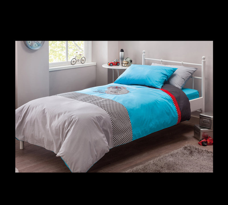 Lenjerie de pat copii Biconcept Multicolour / Blue (2)
