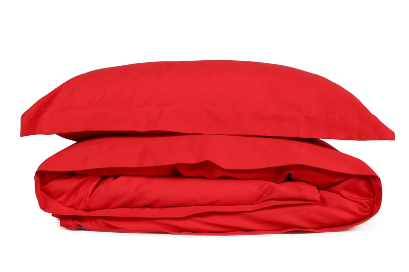 Lenjerie de pat din bumbac Satinat Premium Elegant V2 Rosu, 200 x 220 cm (2)