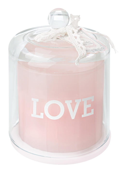 Lumanare parfumata Rose Roz, Ø11xH14,5 cm