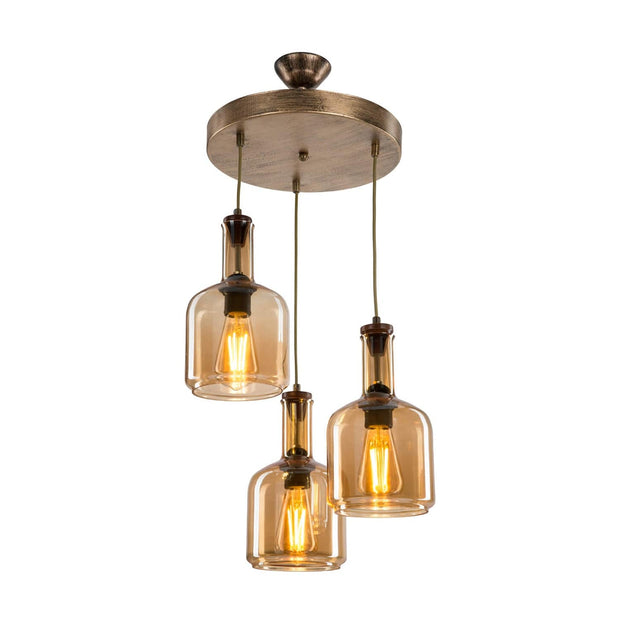 Oyo Lustra Boston Galben / Auriu