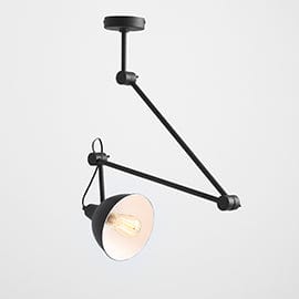 Customform Lustra Coben Suspension Negru