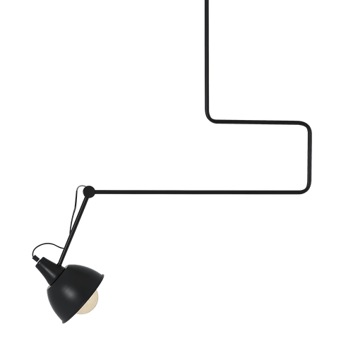 Customform Lustra Coben Wide Negru