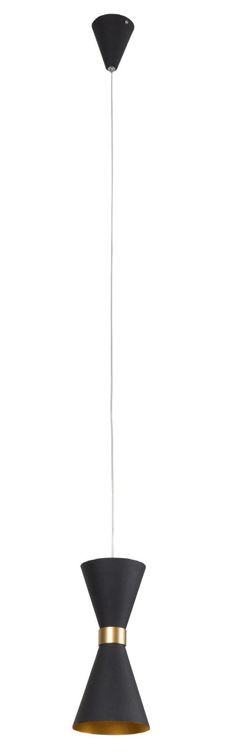 Lustra Cornet P0330 Negru / Auriu