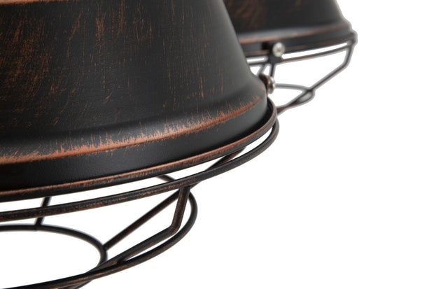 Mauro Ferretti Lustra din metal Bronks Negru