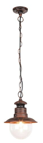 RabaLux Lustra exterior Odessa 8164 Maro Antichizat / Transparent