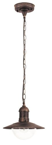 RabaLux Lustra exterior Oslo 8737 Auriu Antichizat / Transparent