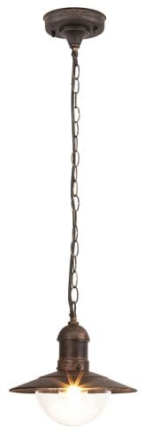 RabaLux Lustra exterior Oslo 8737 Auriu Antichizat / Transparent