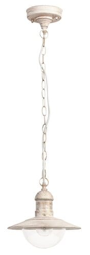 RabaLux Lustra exterior Oslo 8740 Alb Antichizathizat / Transparent