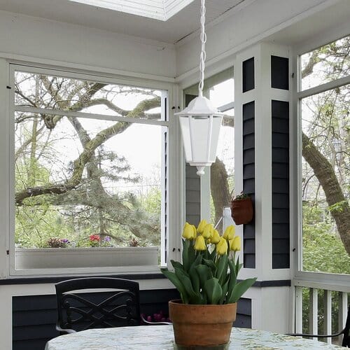 Lustra exterior Velence 8207 Alb / Transparent (2)