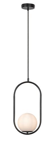 RabaLux Lustra Ghita 72028 Negru / Alb