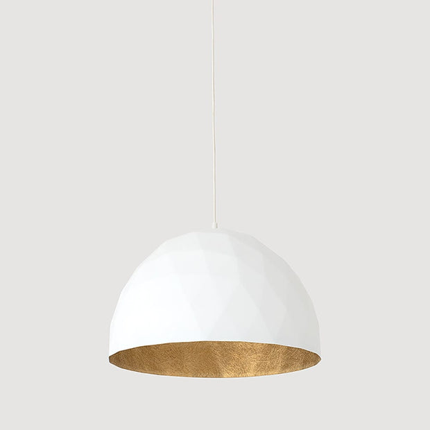 Customform Lustra Leonard L Alb / Auriu