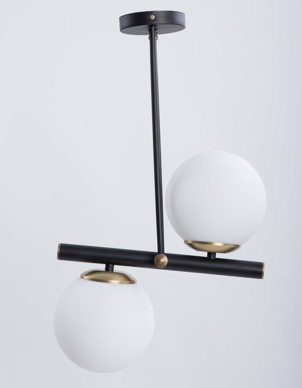 Lustra Libra Alb / Negru (2)