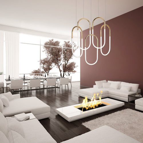 Maxlight Lustra Olivia P0430D Auriu