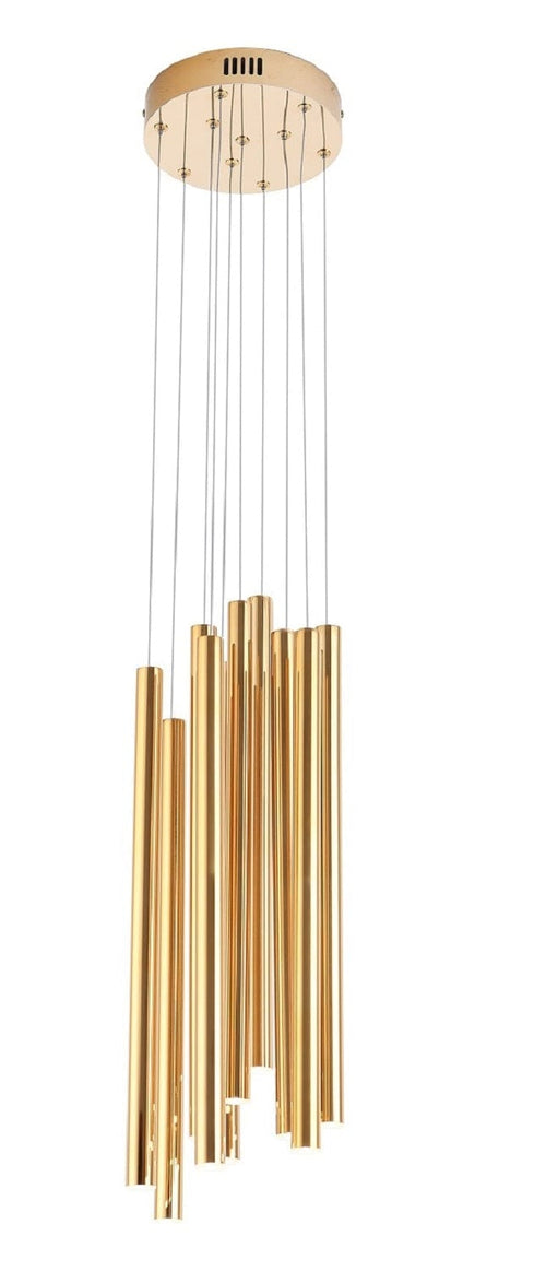 Lustra Organic P0265D Auriu