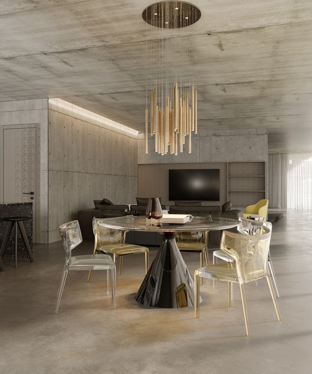 Maxlight Lustra Organic P0476D Auriu