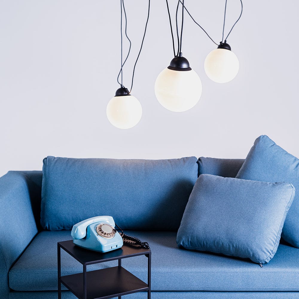 Lustra Popo Glass M3 Negru (1)