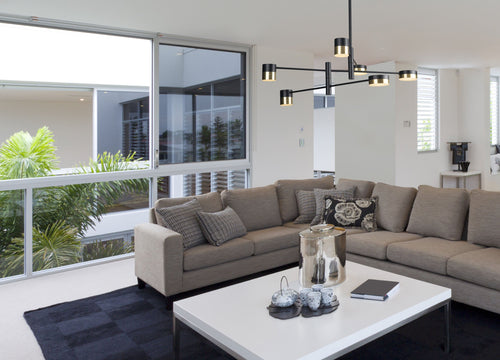 Lustra Puma P0405 Auriu / Negru