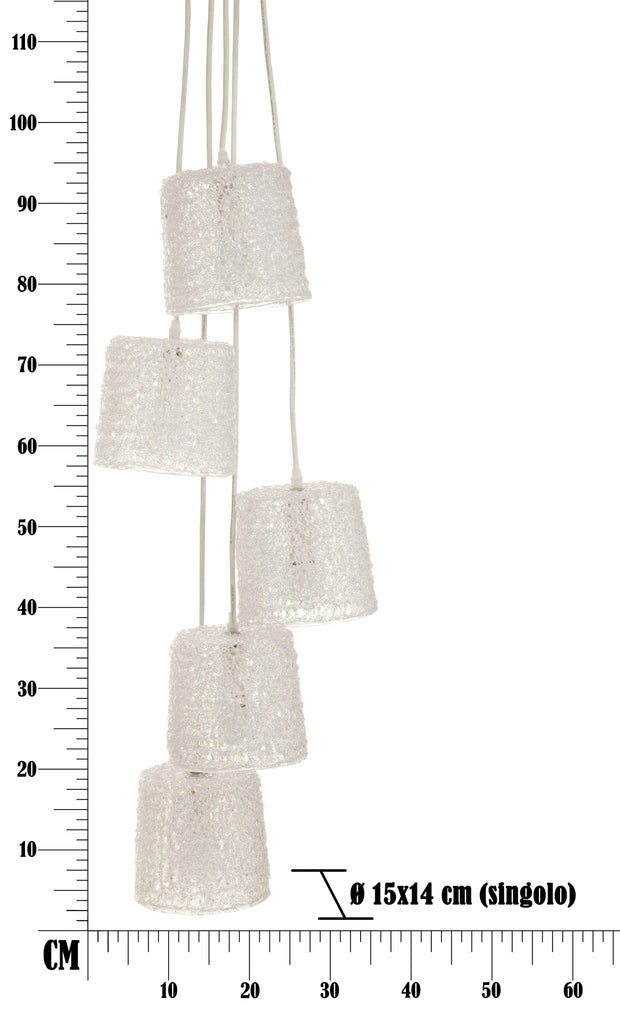 BFSummer Lustra Serety 5 Alb