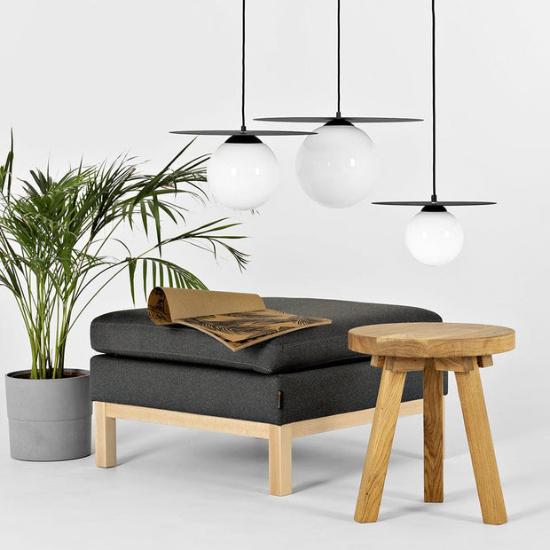 Lustra Skiva Ball M Negru (2)