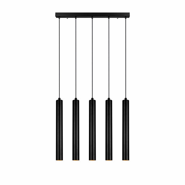 Lustra Tube Negru (1)