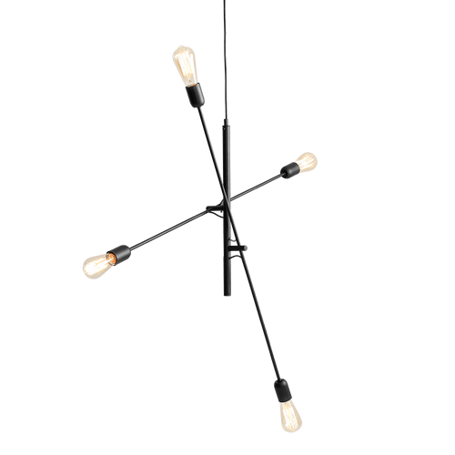 Lustra Twigo 4 Negru