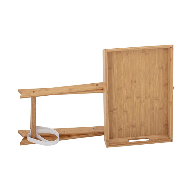 Masa de cafea din lemn, Adlene Natural, L45xl30xH60 cm (4)