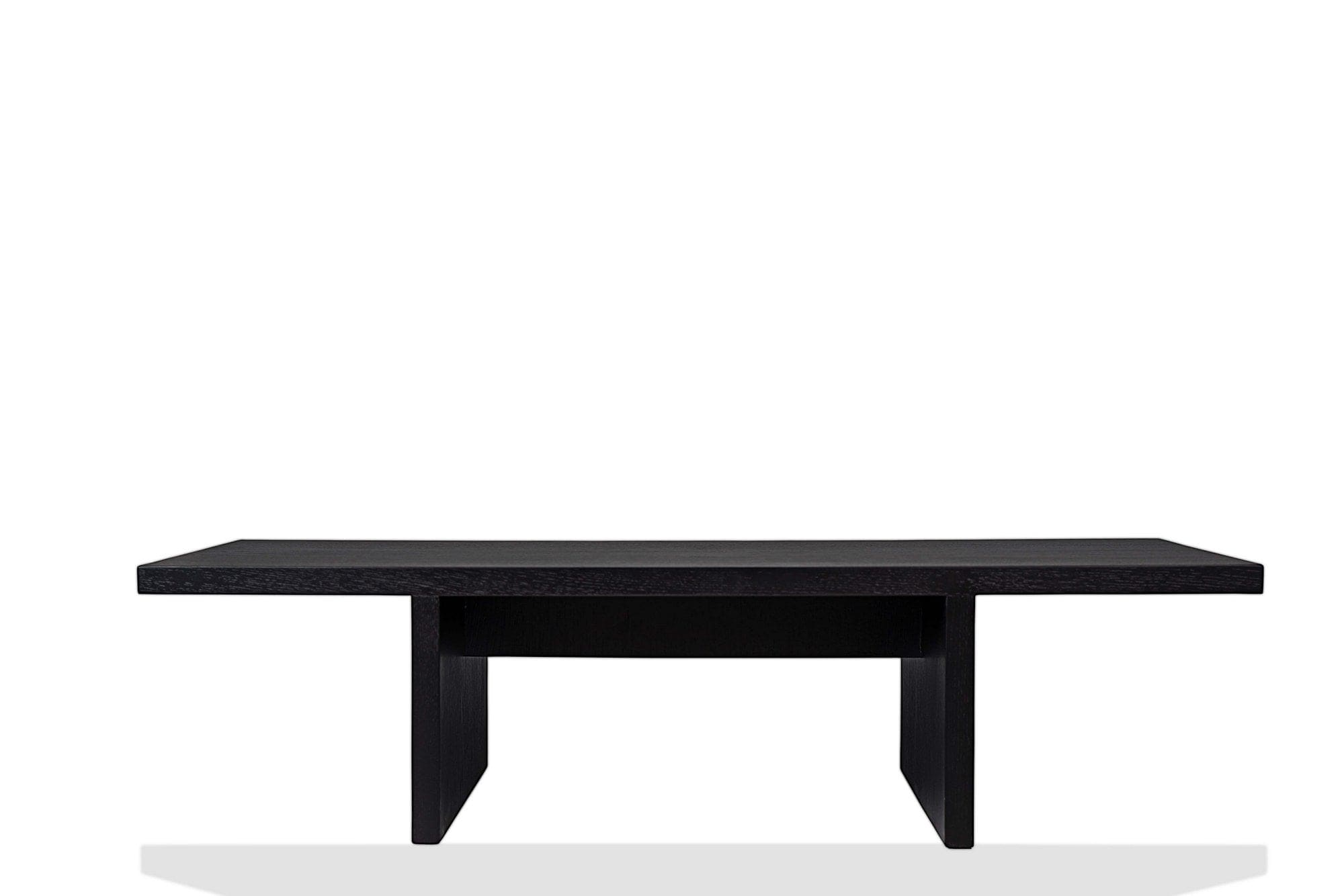 Asir Masa de cafea din lemn, Bridge Negru, L120xl50xH50 cm