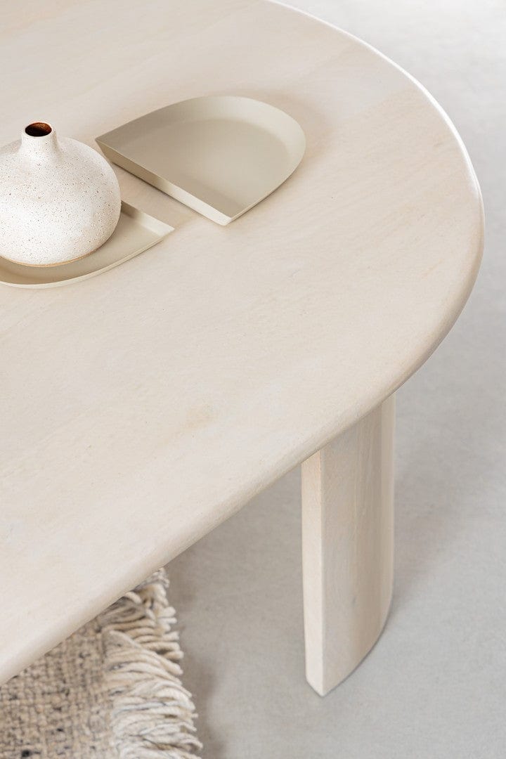 Masa de cafea din lemn de mango, Orlando Natural, L130xl80xH45 cm (5)