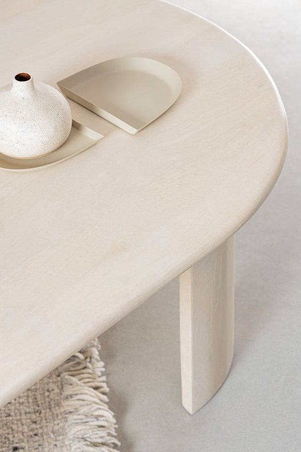 Masa de cafea din lemn de mango, Orlando Natural, L130xl80xH45 cm (5)