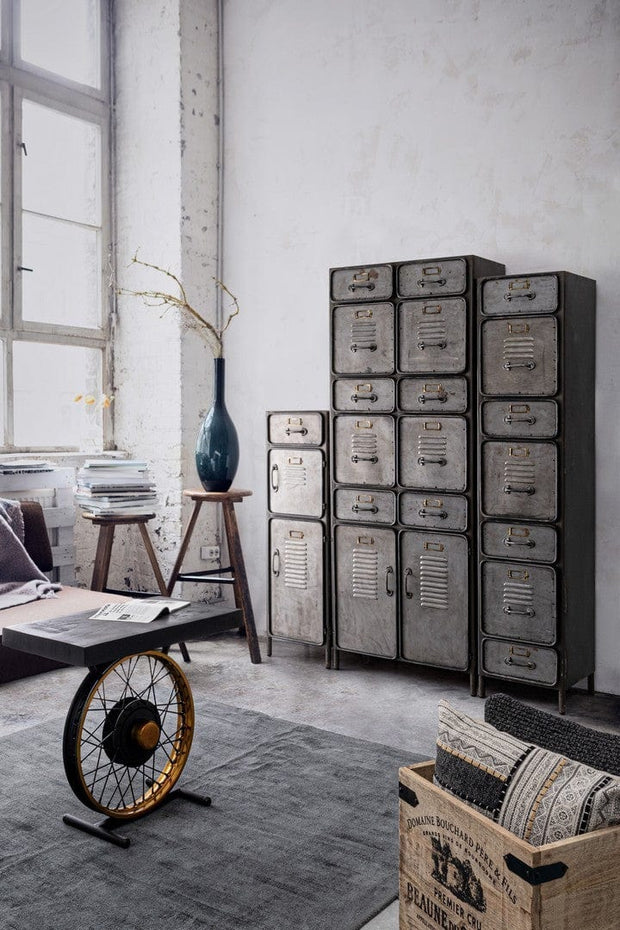 Masa de cafea din lemn de mango si metal, Road Negru, L60xl35xH53 cm (8)