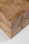 Masa de cafea din lemn, Elwood Natural, L40xl40xH40 cm (3)