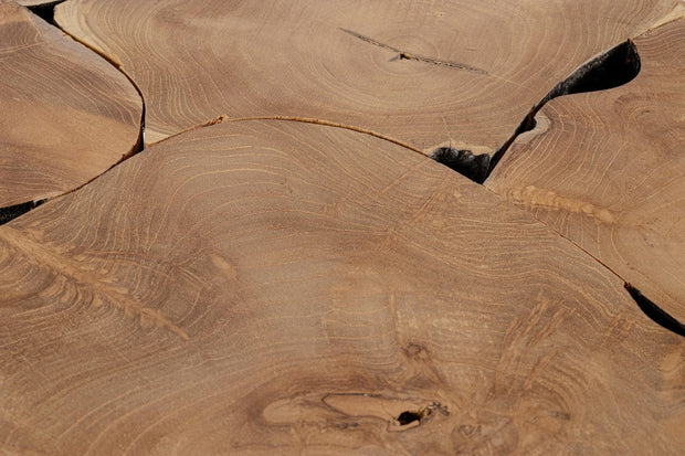 Masa de cafea din lemn, Elwood Natural, L40xl40xH40 cm (4)