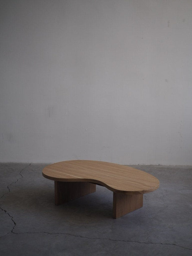 Asir Masa de cafea din lemn, Fasulye Natural, L120xl70xH50 cm