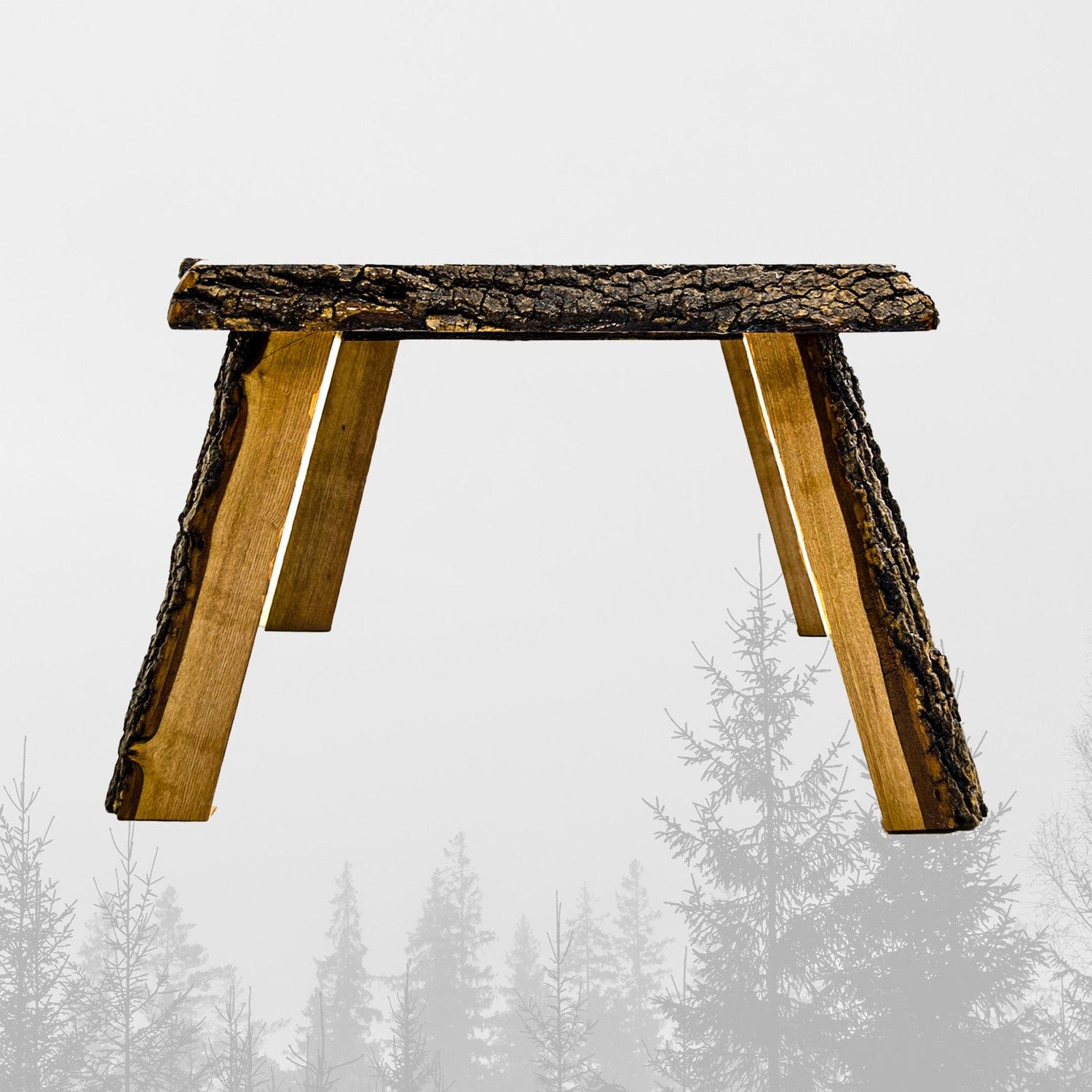 Asir Masa de cafea din lemn, Miyola Stejar / Maro, L102xl60xH46 cm