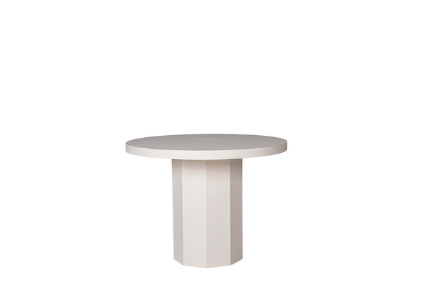 Asir Masa de cafea din lemn, Royal Crem, Ø60xH50 cm