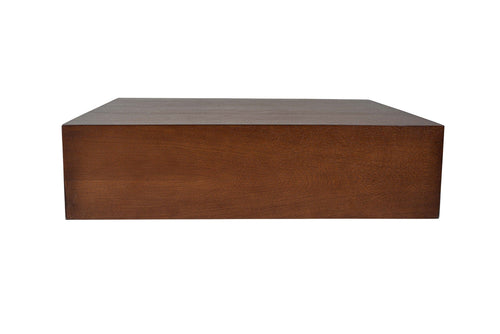 Asir Masa de cafea din lemn, Space Nuc, L100xl100xH30 cm