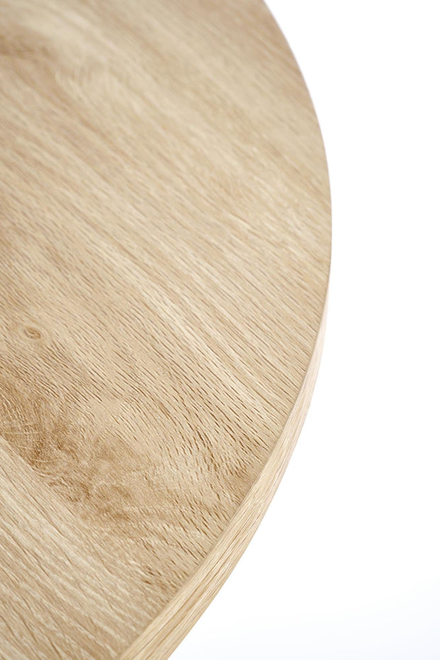 Masa de cafea din MDF, Reyna Natural, Ø80xH47 cm (1)