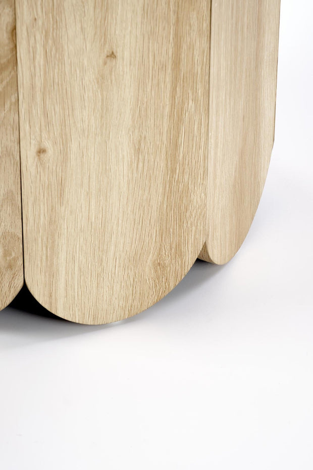 Masa de cafea din MDF, Reyna Natural, Ø80xH47 cm (2)