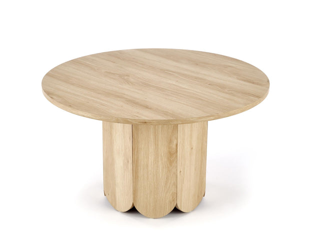 Masa de cafea din MDF, Reyna Natural, Ø80xH47 cm (6)