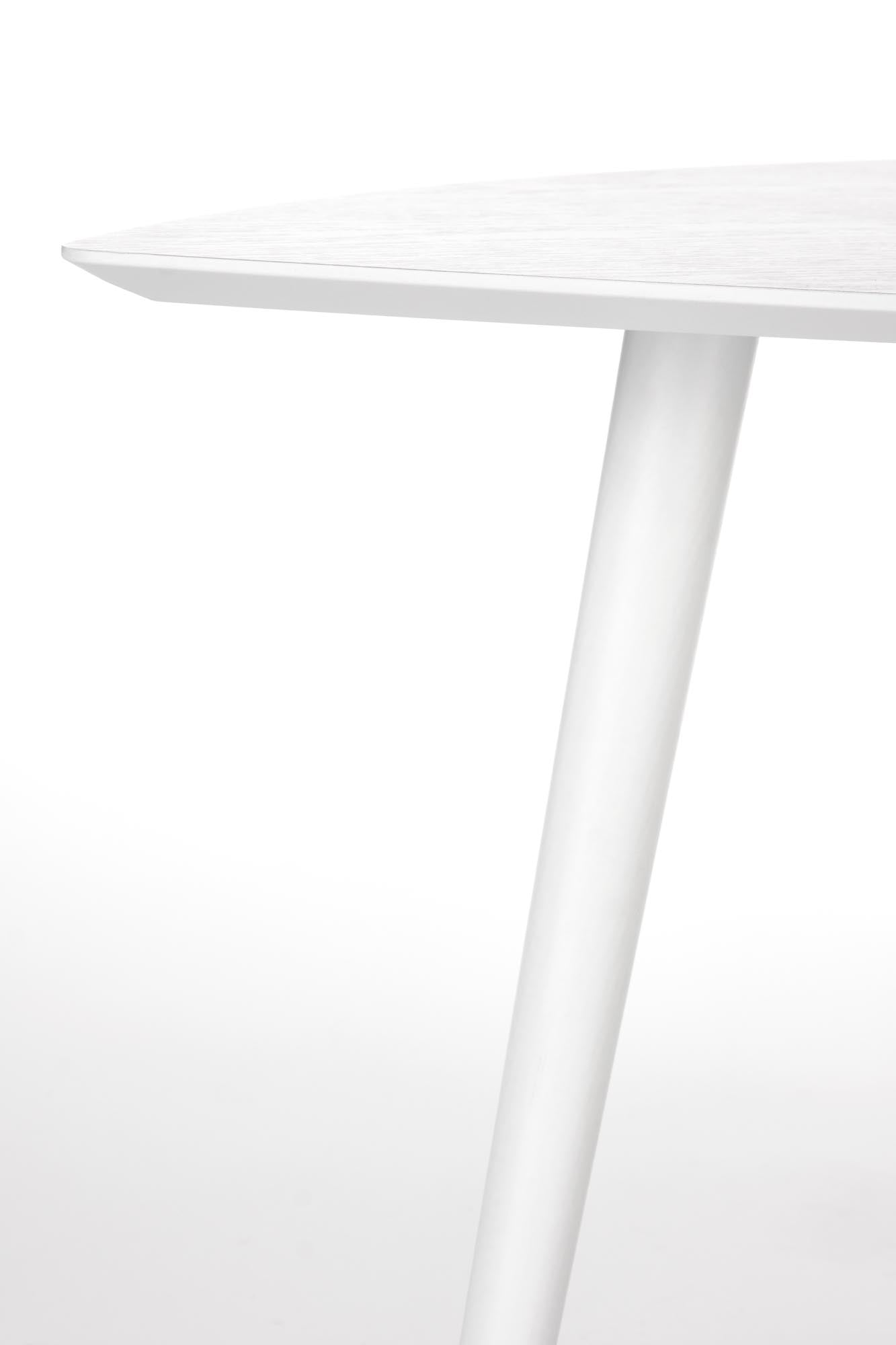 Masa de cafea din MDF si lemn, Mexico Alb, L120xl60xH46 cm (4)