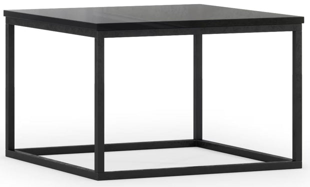 Eltap Masa de cafea din MDF si metal, Avorio Negru, L60xl60xH40 cm