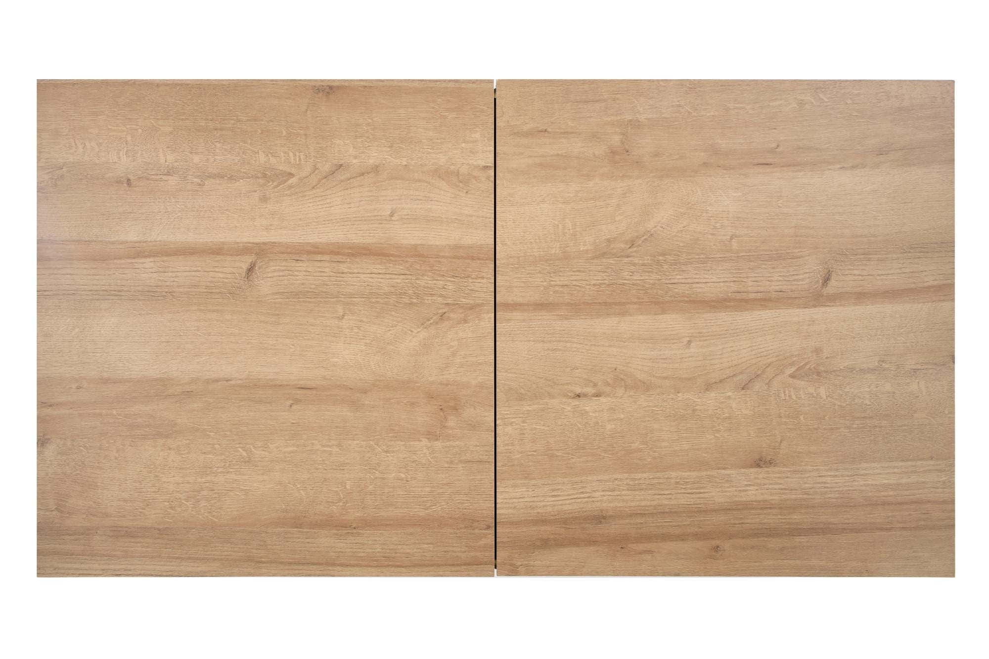 Masa de cafea din MDF si metal, Clara Stejar / Negru, L110xl60xH38 cm (7)