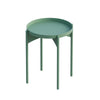 Asir Masa de cafea din metal, Shb-002-E Verde, Ø44xH57 cm