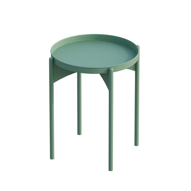 Asir Masa de cafea din metal, Shb-002-E Verde, Ø44xH57 cm