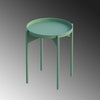 Asir Masa de cafea din metal, Shb-002-E Verde, Ø44xH57 cm